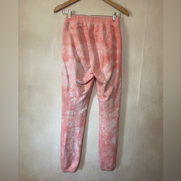 Outdoor voices women's XS coral/white tie dye pocket sweatpants EUC - Picture 6 of 8